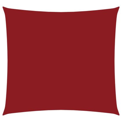 Платно-сенник, Оксфорд текстил, квадратно, 2,5x2,5 м, червено