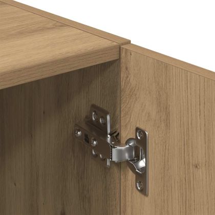 Кухненски шкаф, дъб артизан, 38x41,5x131,5 см, инженерно дърво