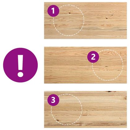 Прозоречни первази, 2 бр, 90x40x2 см, необработен масивен дъб