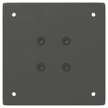 Крака за конзолна маса, 4 бр., антрацит, 72-74 см, стомана