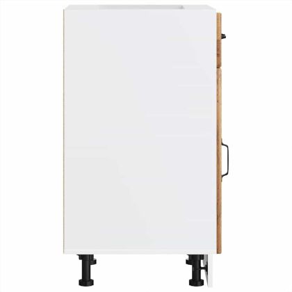 Кухненски шкаф Lucca, старо дърво, инженерно дърво