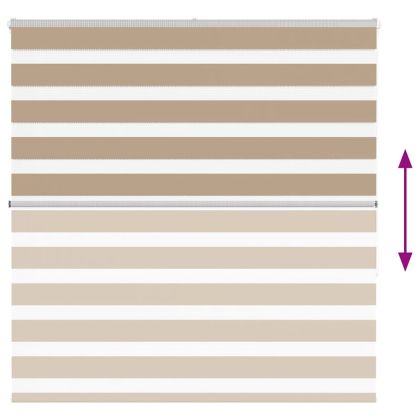 Зеброва щора 145x150 см Ширина на плата 140,9 см полиестер