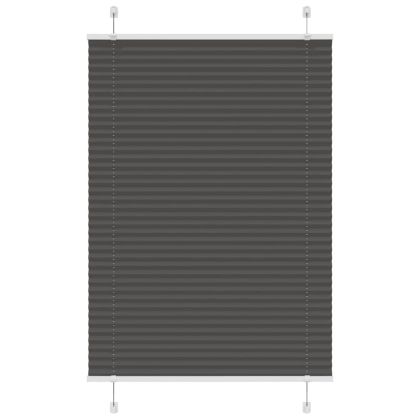 Плисирана щора черна 95x100 cm Ширина на плата 94,4 cm