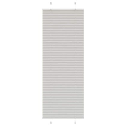 Плисирана щора Светло сиво 70x200 cm Ширина на плата 69,4 cm