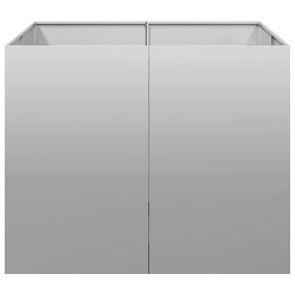 Кашпа, 100x100x80 см, поцинкована стомана