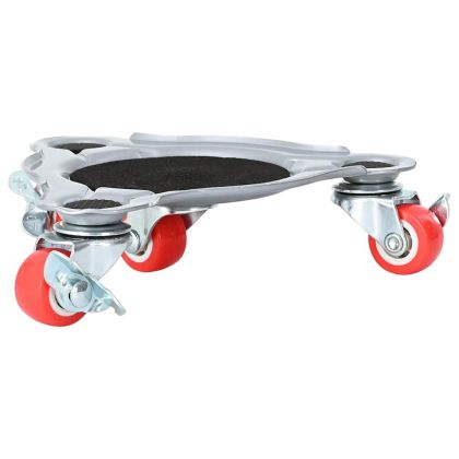 Мебелни колелца 4 бр. с повдигач 14,5x13,5x4 см стомана 400 кг