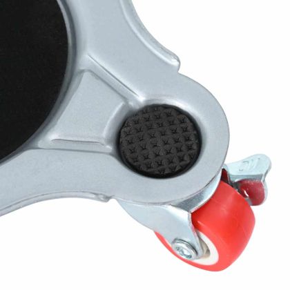 Мебелни колелца 4 бр. с повдигач 14,5x13,5x4 см стомана 400 кг