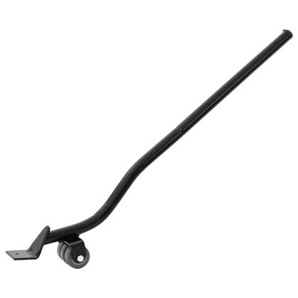 Мебелни колелца 4 бр. с повдигач, черни, 13,5x13,5x4,2 см, 300 кг