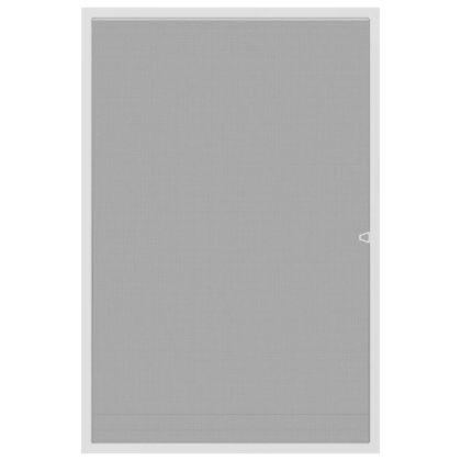 Мрежа против насекоми за прозорци, бяла, 90x120 см