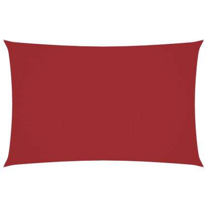 Платно-сенник, Оксфорд текстил, правоъгълно, 4x7 м, червено