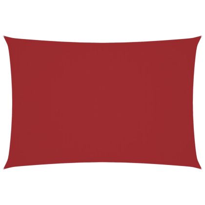 Платно-сенник, Оксфорд текстил, правоъгълно, 3x6 м, червено