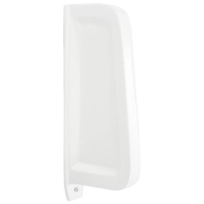 Разделител за писоари със стенен монтаж, керамика, бял
