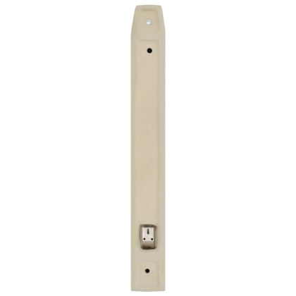 Разделител за писоари със стенен монтаж, керамика, бял