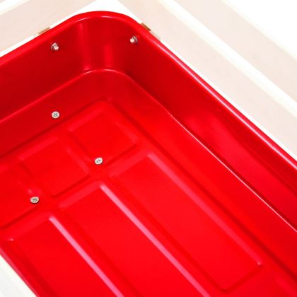 Ръчна количка, 150 кг, червена