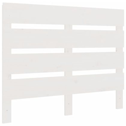 Рамка за легло, бяла, бор масив, 90x190 см, Single