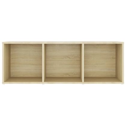 ТВ шкафове, 2 бр, дъб сонома, 107x35x37 см, инженерно дърво