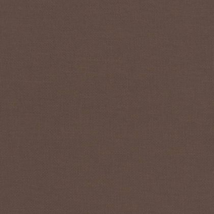 Релакс стол с табуретка, тъмнокафяв, текстил