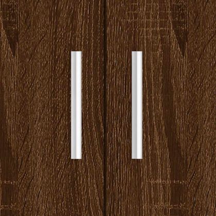 Поставка за аквариум, кафяв дъб, 81x36x73 см, инженерно дърво