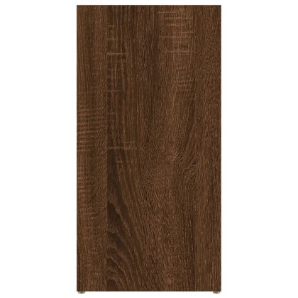 Библиотека, кафяв дъб, 50x25x106 см