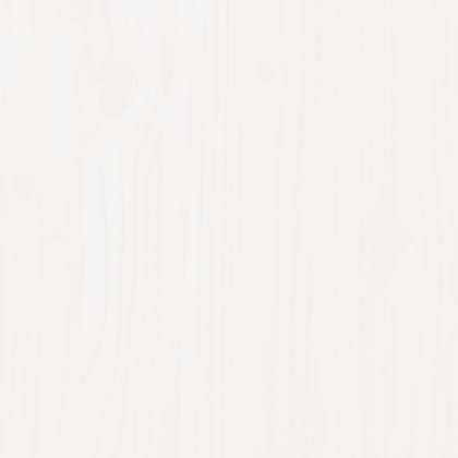 Детска рамка за легло с чекмеджета, бяла, 90x190 см, бор масив