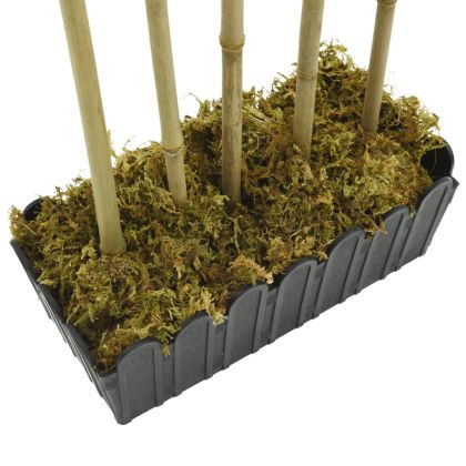 Изкуствено бамбуково дърво 730 листа 120 см зелено