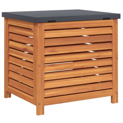 Градинска кутия за съхранение 60x50x55 см евкалипт масив