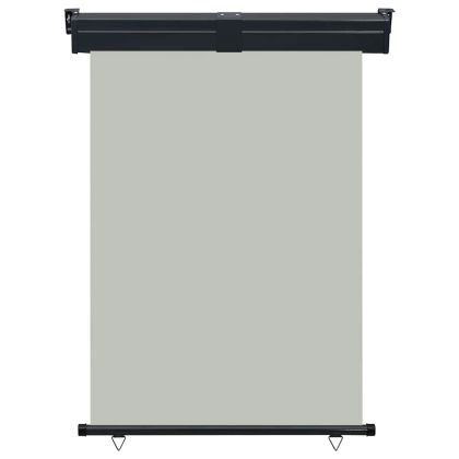 Вертикална тента за балкон, 125x250 см, сива