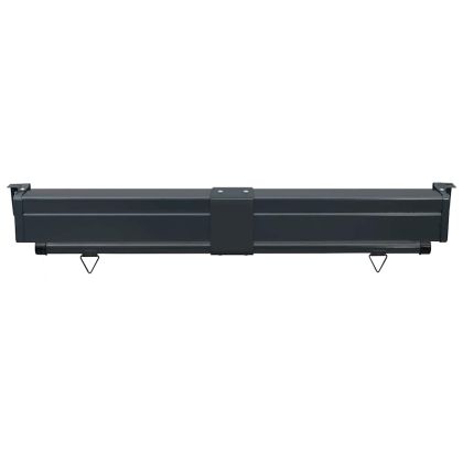 Вертикална тента за балкон, 125x250 см, сива