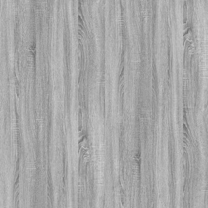 Комплект мебели за баня от 2 части сив сонома инженерно дърво