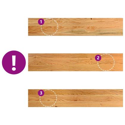 Прозоречни первази, 2 бр, светлокафяви, 80x15x2 см, дъб масив