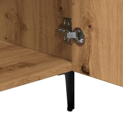 Сайдборд, дъб артизан, 90x34x80 см, инженерно дърво