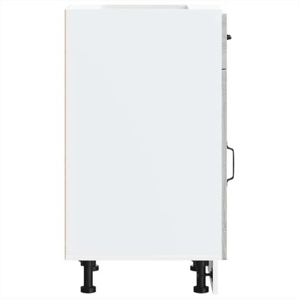 Кухненски шкаф, "Kalmar", сив сонома, инженерно дърво