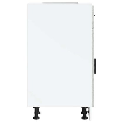 Кухненски шкаф Porto, сив сонома, инженерно дърво