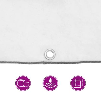 Прозрачен брезент с капси 2х8 м Полиетилен