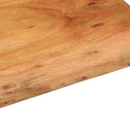 Стенни рафтове, 2 бр, 30x20x3,5 см, акациево дърво масив