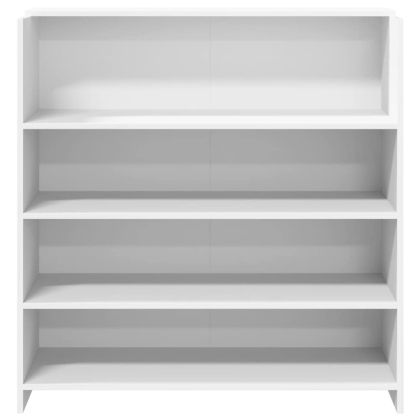 Рецепционно бюро, бяло, 100x50x103,5 см, инженерно дърво