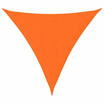 Платно-сенник, Оксфорд текстил, триъгълно, 6x6x6 м, оранжево