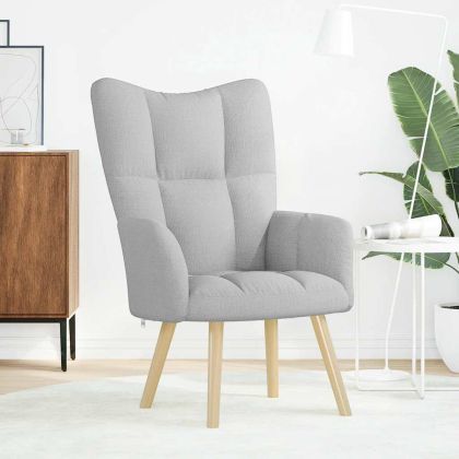 Релаксиращ стол Cloud Grey Fabric