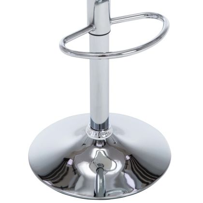 323649 Bar Stools 2 pcs Wine Red Faux Leather