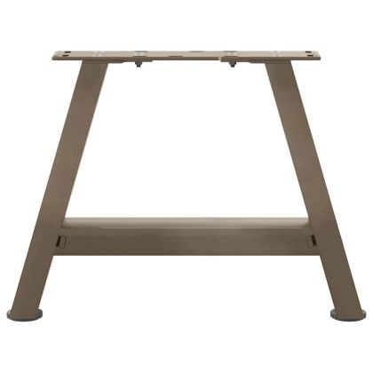 Крака за масичка за кафе, А-образни, 2 бр., 50 x (30-31) см, стомана