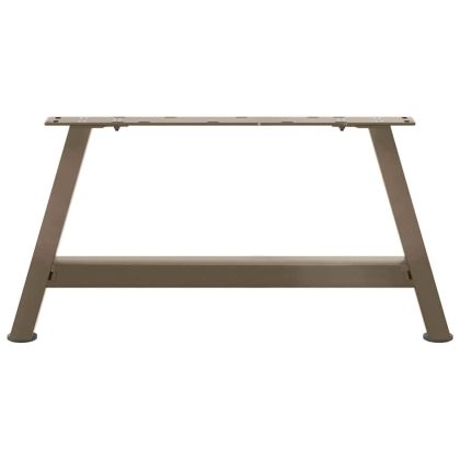 Крака за масичка за кафе, А-образни, 2 бр., 70 x (30-31) см, стомана