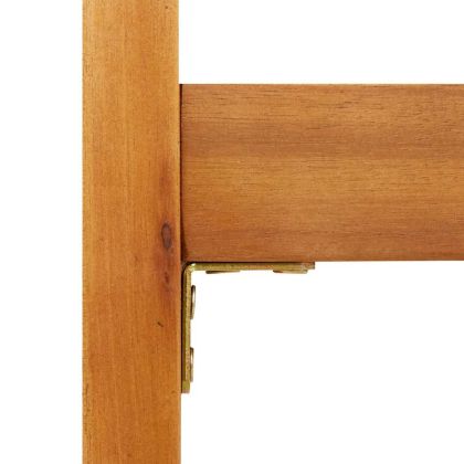 Градински столове, 4 бр., 50x53x80 см, масивна акация