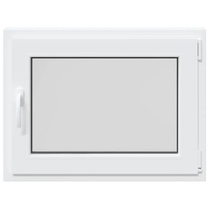 Прозорец за мазе "RISOR" 80x70 см, накланящ се и завъртащ се, DIN десен, бял