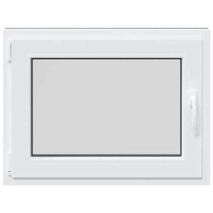 Прозорец за мазе "RISOR" 80x70 см Отварящо-отваряем DIN ляв антрацит