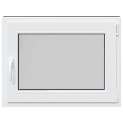 Прозорец за мазе "RISOR" 80x50 см Отварящо-отваряем DIN десен антрацит