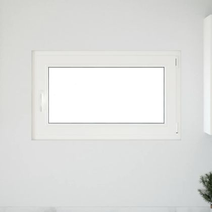 Прозорец за мазе "RISOR" 100x50 см Отварящо-отваряем DIN десен антрацит