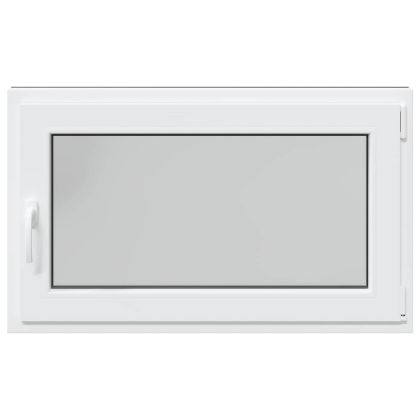 Прозорец за мазе "RISOR" 100x50 см Отварящо-отваряем DIN десен антрацит