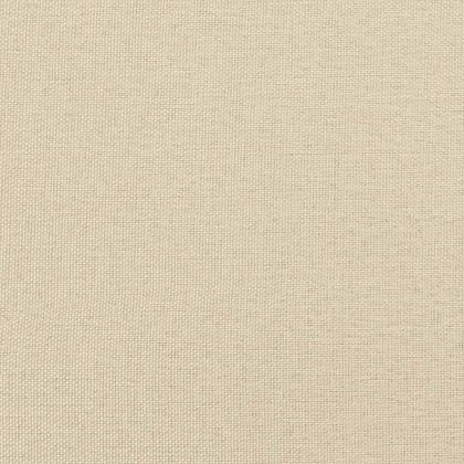 Двуместен диван, кремав, 140 см, плат