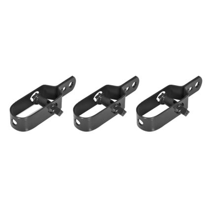 Плетена оградна мрежа с анкерни клинове, 0,8x25 м, сива