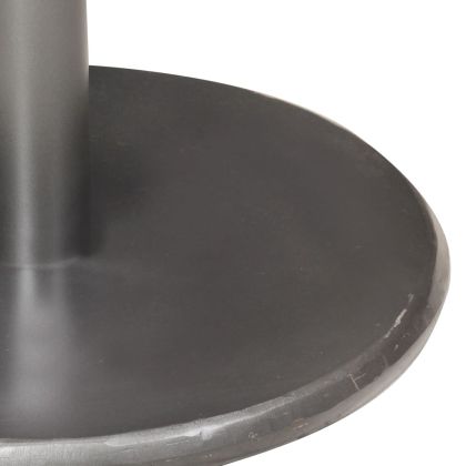 Бар табуретки, 2 бр, състарено кафяво, естествена кожа